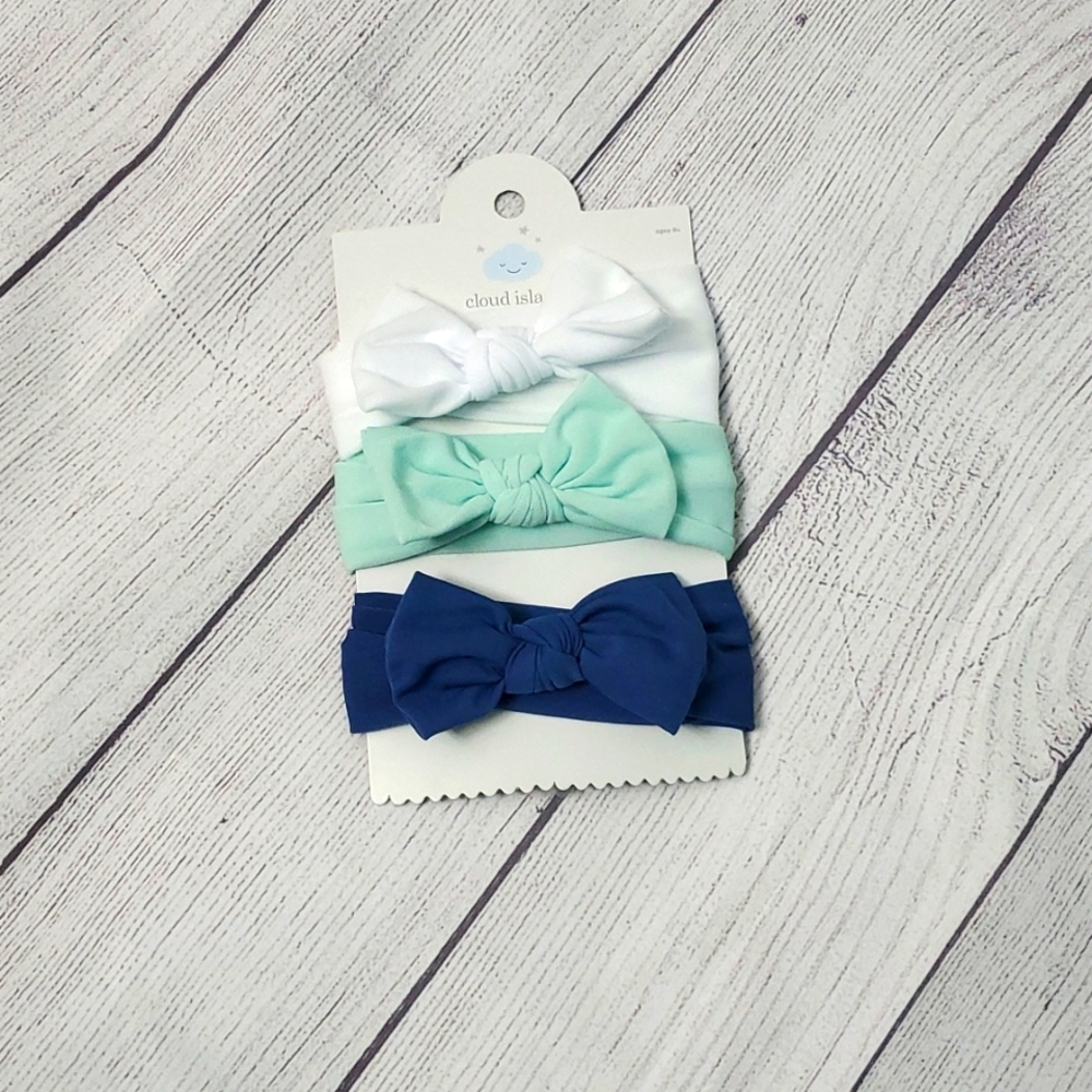 BRAND NEW! 3- pack head wraps, ages 0+